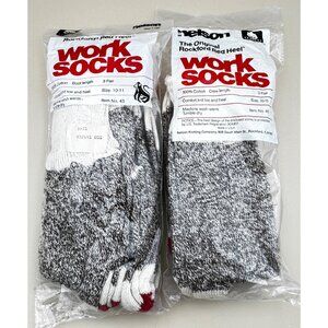 Nelson Rockford Red Heel Socks Craft New 5 Pair Monkey Elephant Kit Sz 10-11